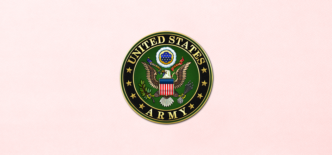 P 543 PK US Army Green Pink Faux